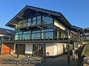 Hunsrück Valley View Apartment with Cedar SAUNA Bruschied